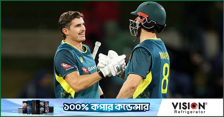মার্শের সেঞ্চুরিতে ভর করে অজিদের সিরিজ জয়